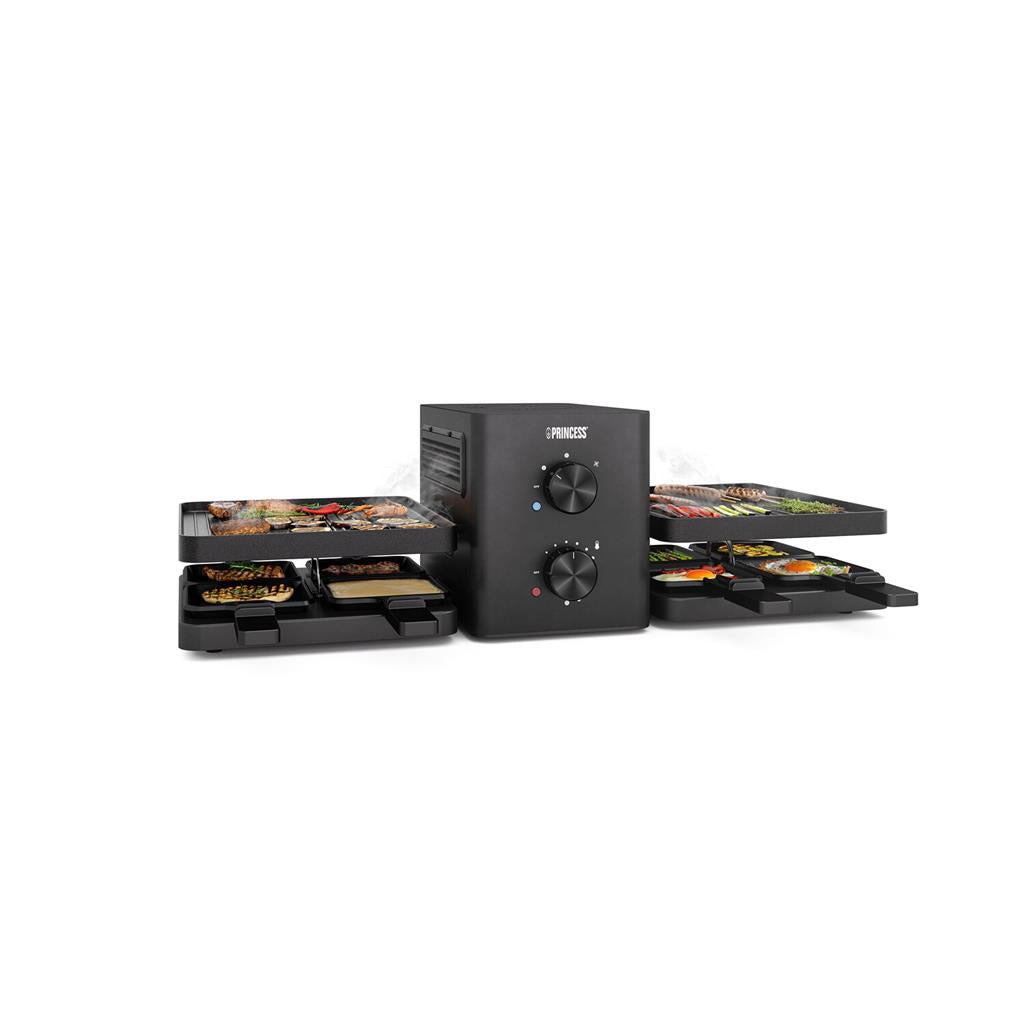Raclette met luchtafzuiging