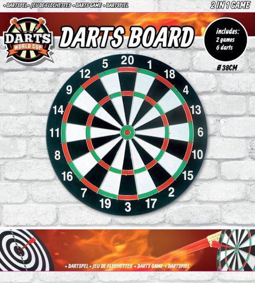 Dart bord incl darts