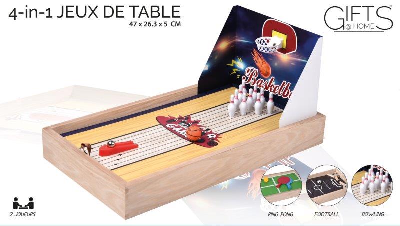 Tafelspel 4 in 1