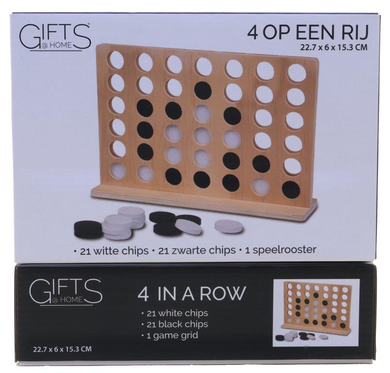 4 op een rij