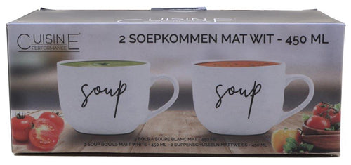 Soepkom 2x 450 ml