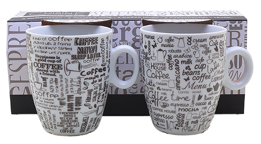 2 koffie mokken