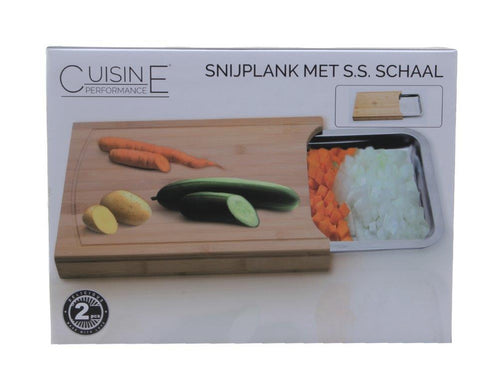Snijplank met schaal
