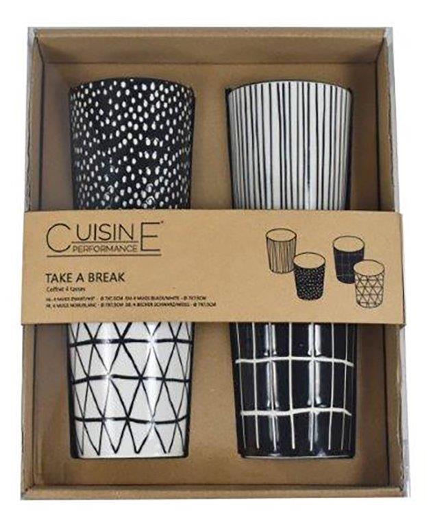 4 koffiebekers / mokken