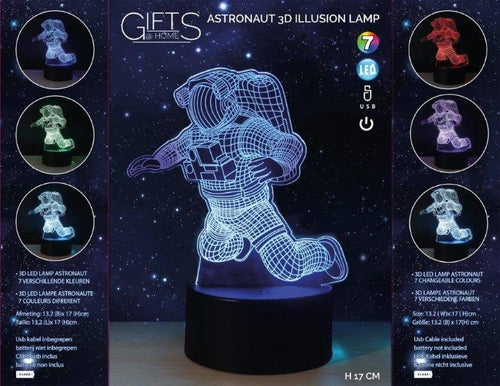 3dlamp astronaut