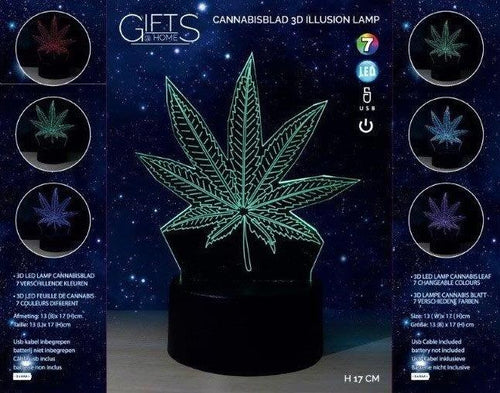 3dlamp wietplant
