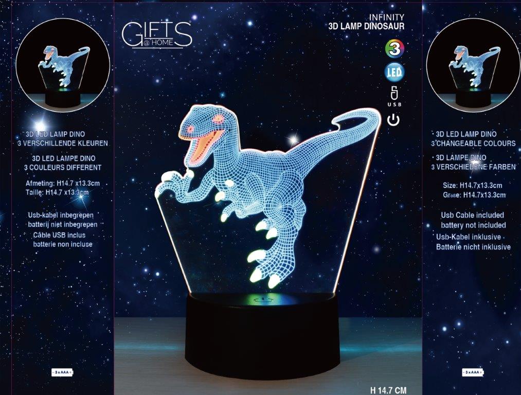 3dlamp dino