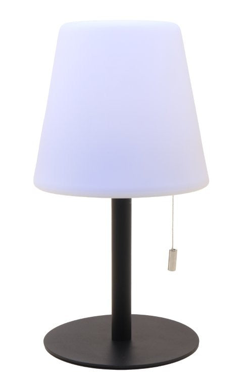 Tafelllamp led wit/zwart