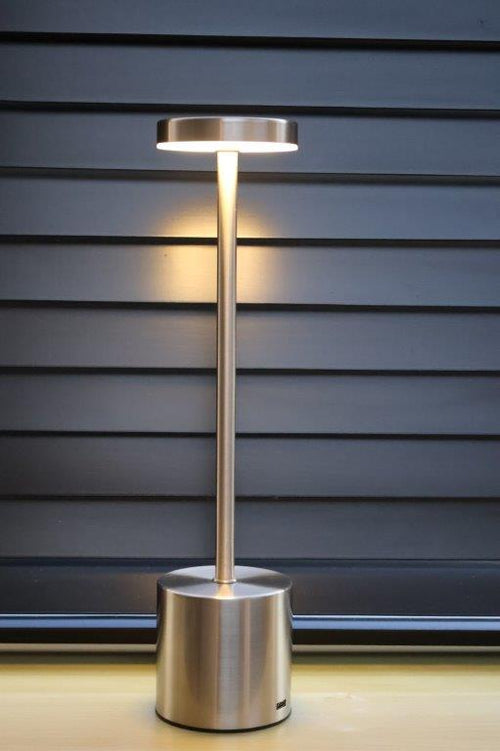 Tafellamp led zilver
