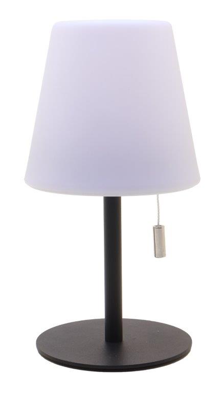 Tafellamp led wit/zwart