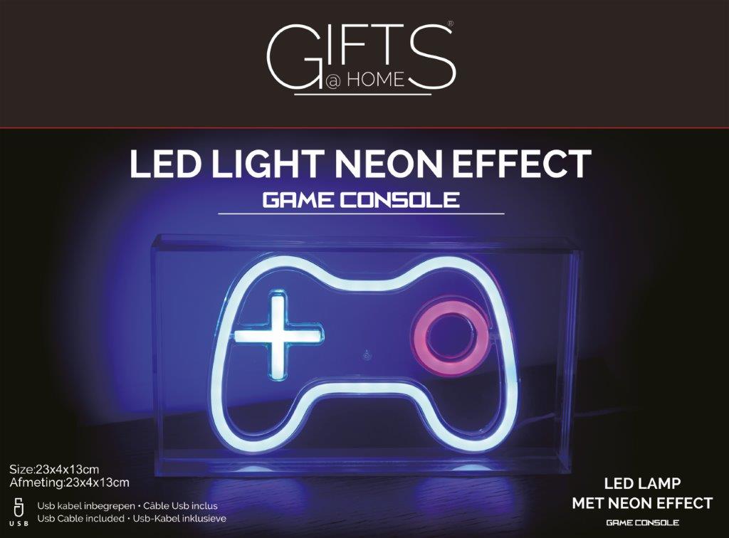 Game console neon led lamp